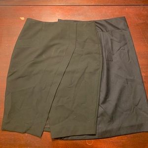 Lot of 2 business attire skirts